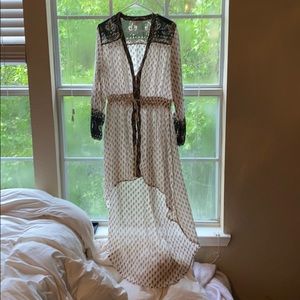 BILLABONG high low boho paisley dress